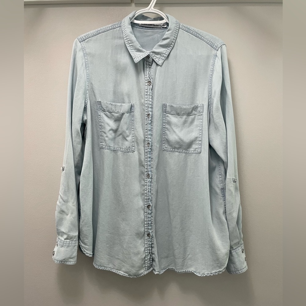 Calvin Klein Jeans Super Soft Button Up